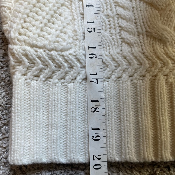 Veronica Beard Pinkett Cream Cable Knit Sweater Vest - Picture 9 of 10